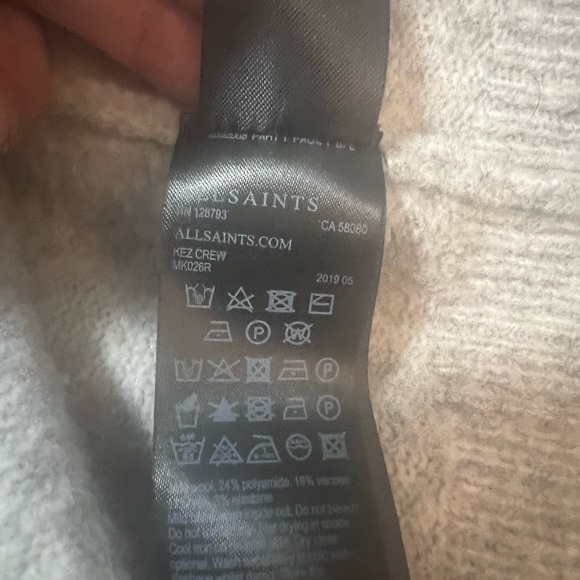 Allsaints Kez Wool Sweater - Picture 8 of 9